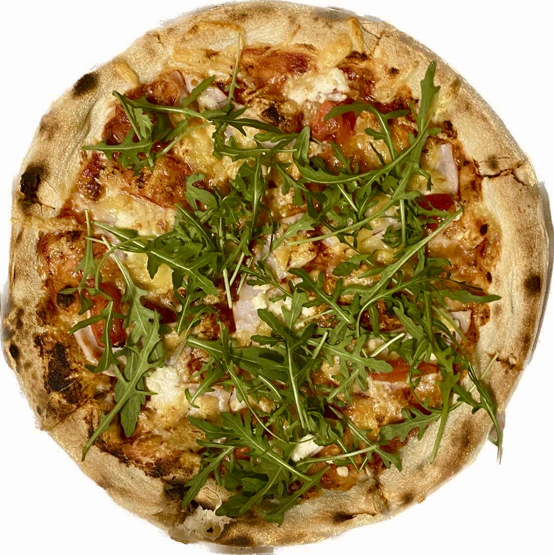 Gluténmentes lisztből készült Feketeerdei pizza képe