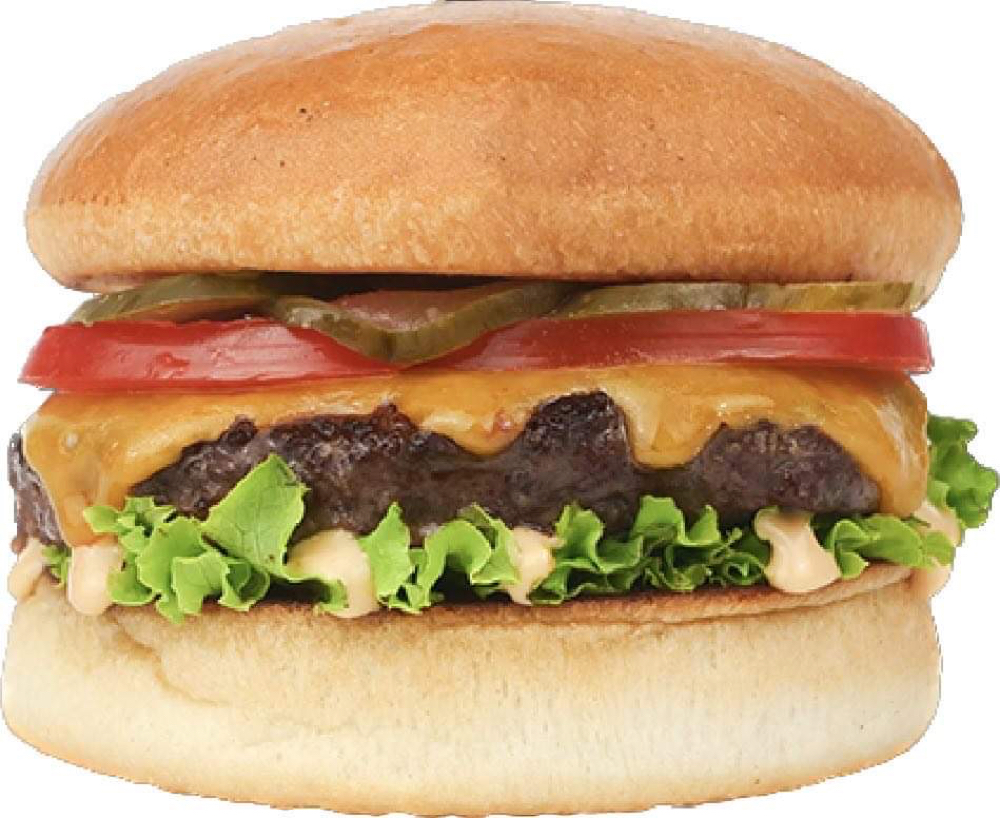 Gluténmentes Ontario klasszik burger képe